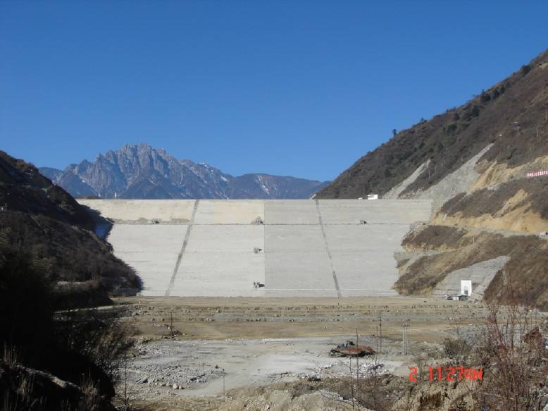 冶勒大(dà)壩監測及排水廊道等滲漏處理(lǐ)工程