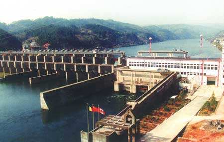 高灘電站溢流閘壩及消能功沖蝕磨損處理(lǐ)